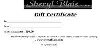 Gift Certificate $50.00